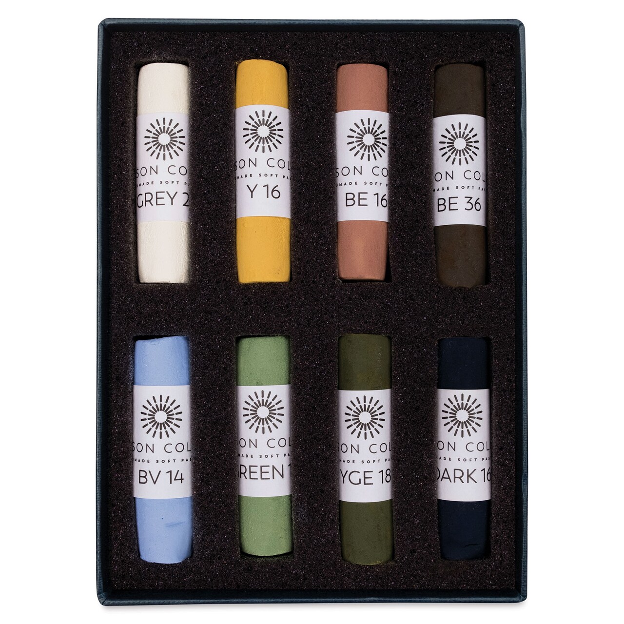 Unison Handmade Pastels - Landscape Colors, Set of 8, Full Stick